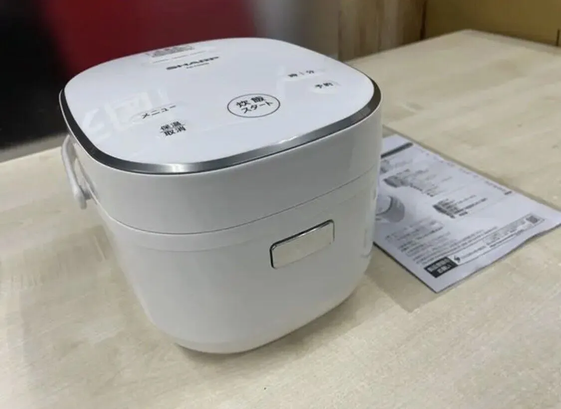 KS-CF05B-W SHARP Rice Cooker/Bread Baker 3-Go Stylish WHITE Japan 100V New