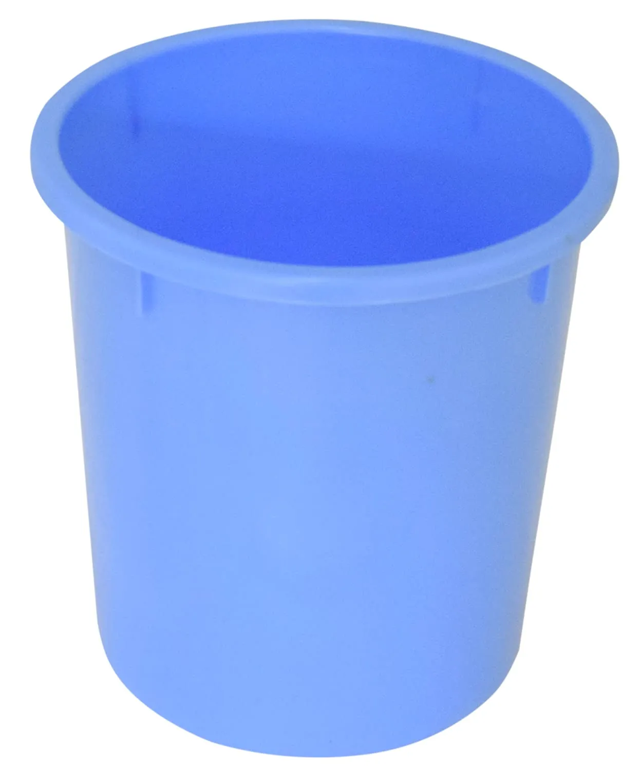 Kuber Industries 3 Pieces Plastic Mug, Dustbin & Tub Set (Blue)