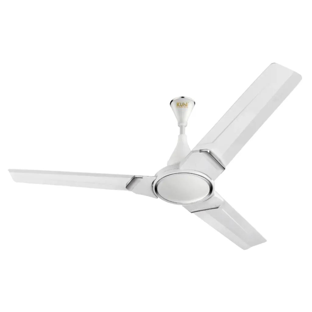 Kuhl Prima A3 BLDC Ceiling Fan With Remote 1200mm White