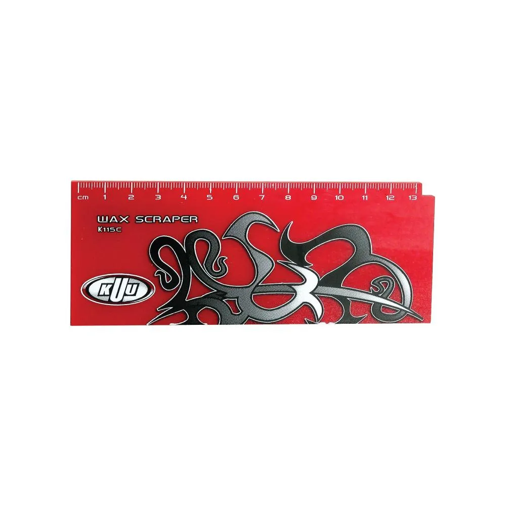 KUU Plexi Snowboard Scraper 1/4"