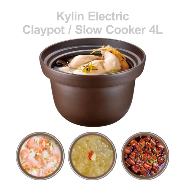 Kylin Electric Claypot/Slow Cooker 4L AU-K2022