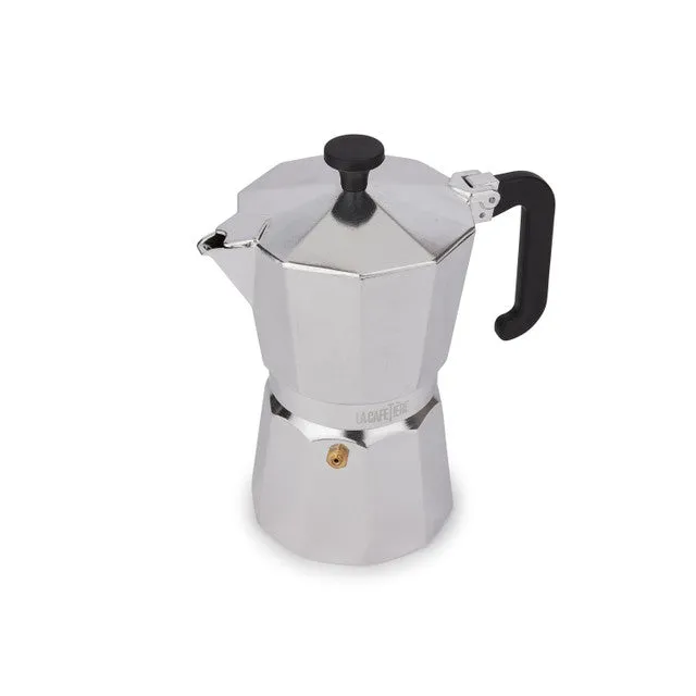 La Cafetière Venice Aluminium Espresso Maker, 6-Cup