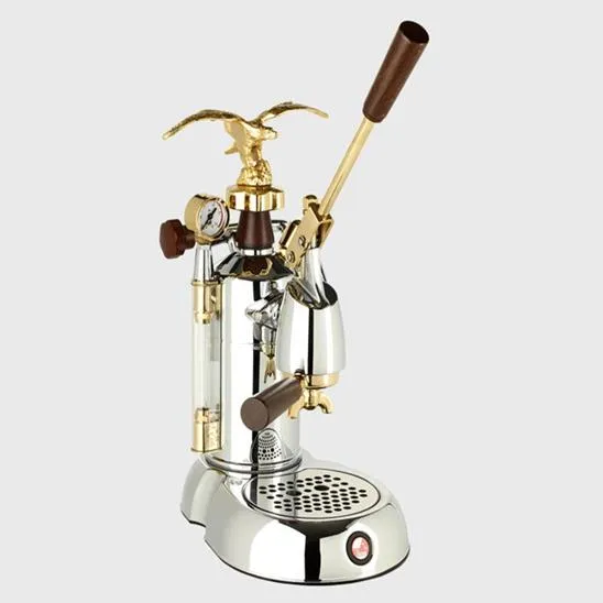 La Pavoni Professional Expo, Chrome / Gold 16 Cup EXP-16