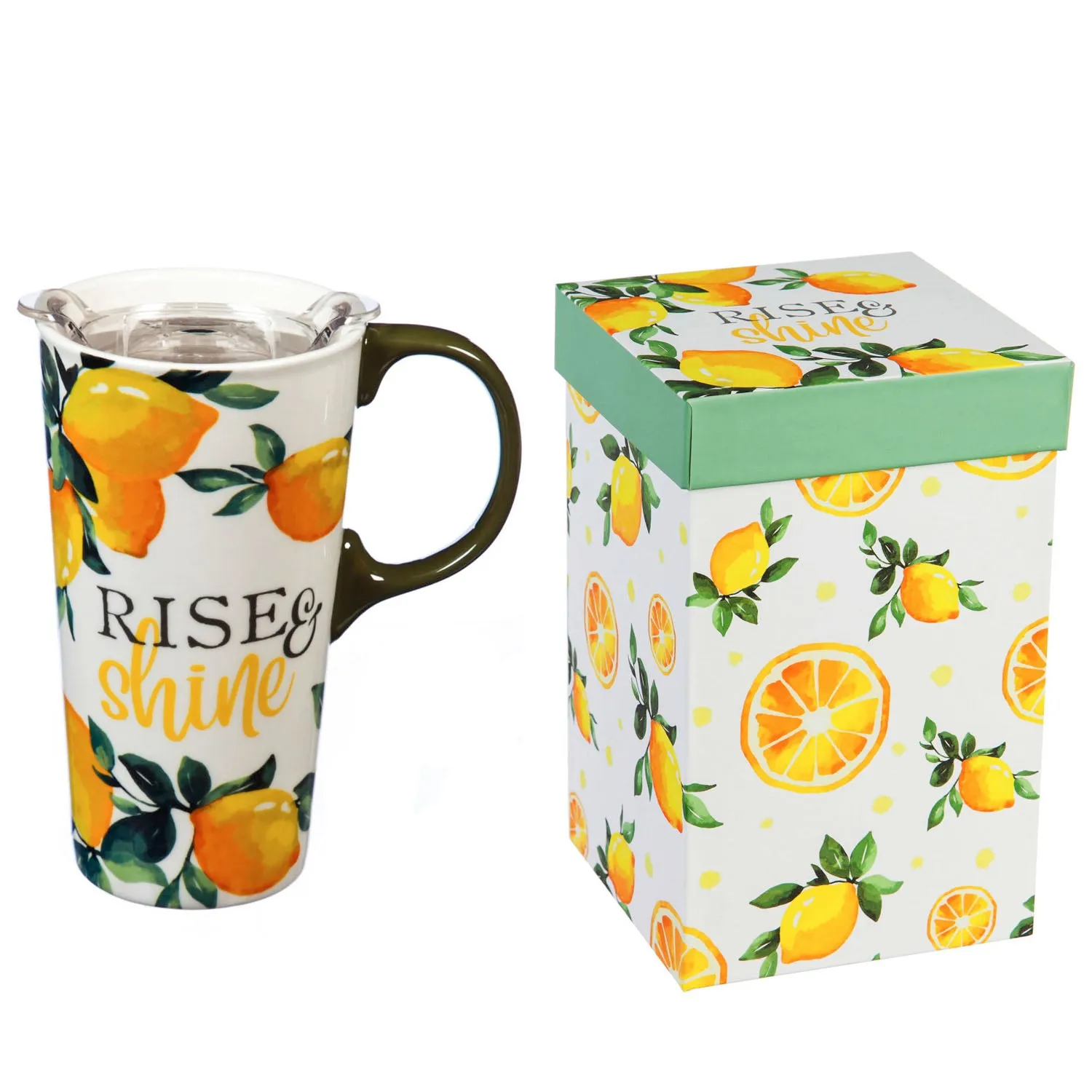 LEMON DROP Travel Coffee Mug