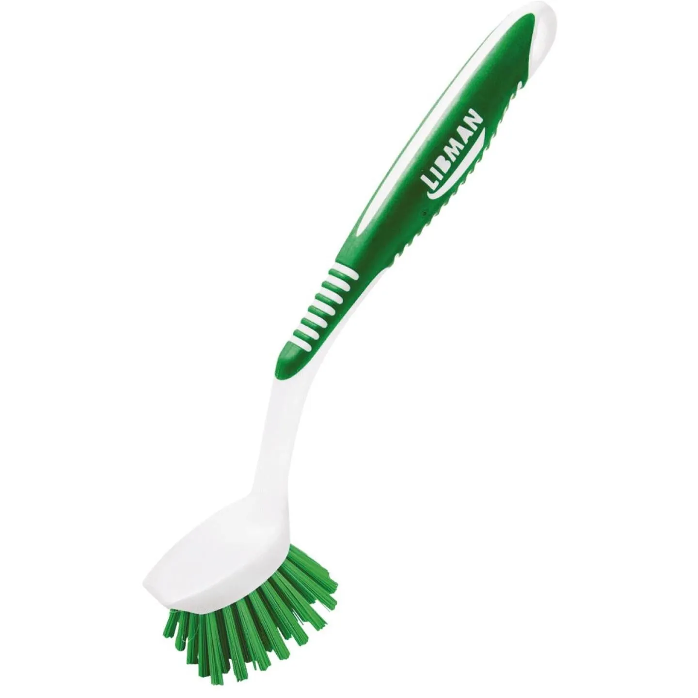 Libman Green Polymer Fiber Ergonomic Dish Brush