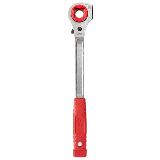 Lineman's High-Leverage Ratcheting Wrench w/ Smooth Strike Face