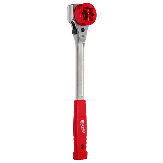 Lineman's High-Leverage Ratcheting Wrench w/ Smooth Strike Face