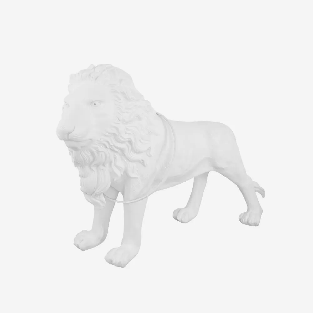 Lion Floor Lamp 74.8″- 51″