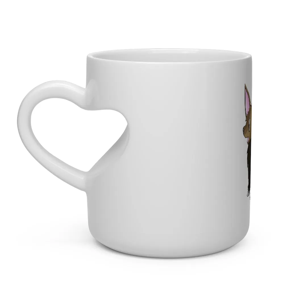 Lipgirl Heart Shape Mug