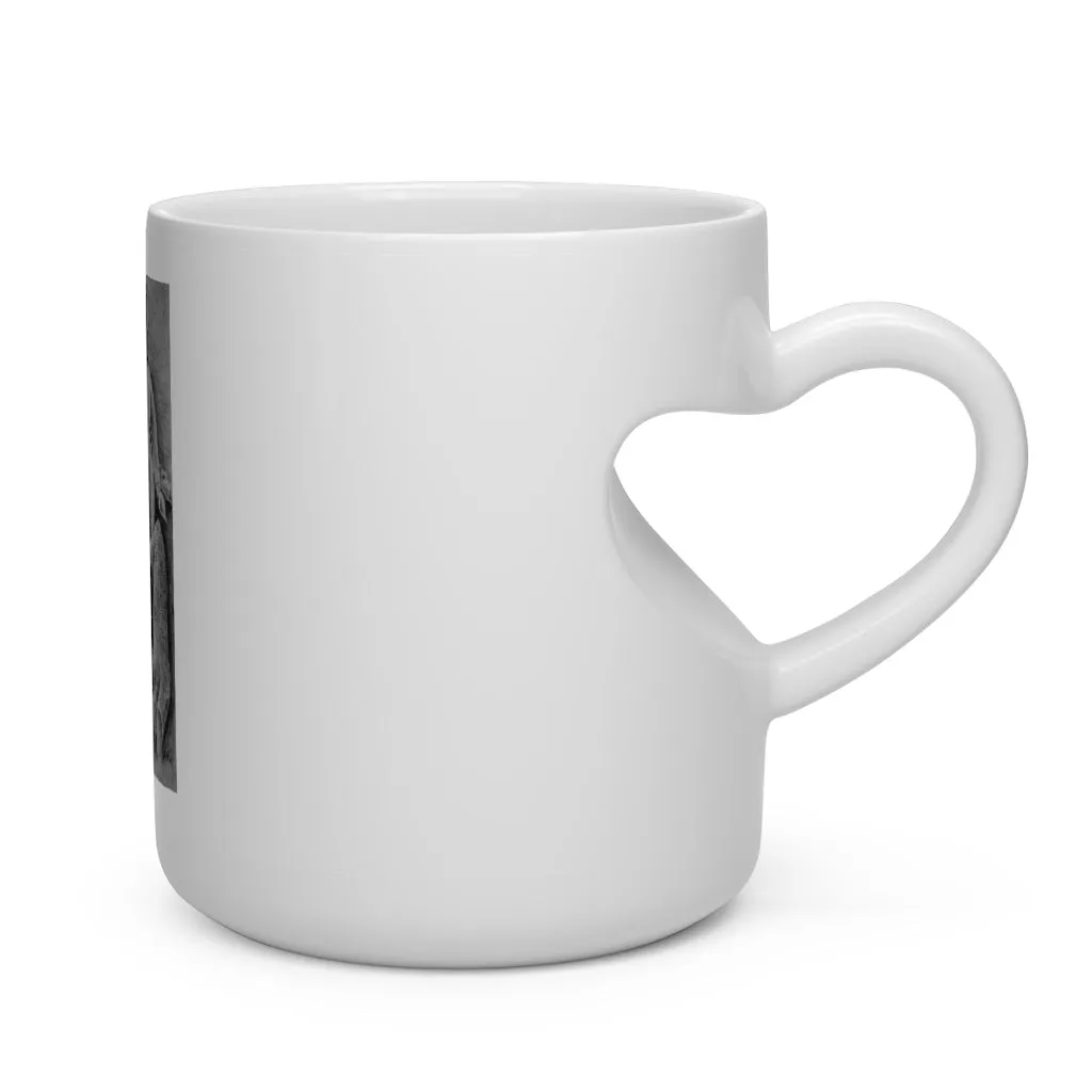 Lizzy the Lizard Heart Shape Mug