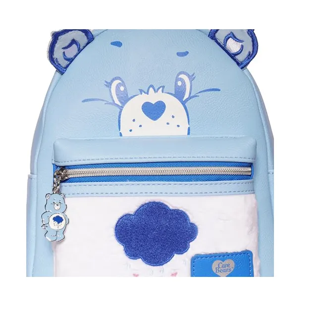 Loungefly Care Bears Grumpy Bear Flocked Mini-Backpack [EE Exclusive]