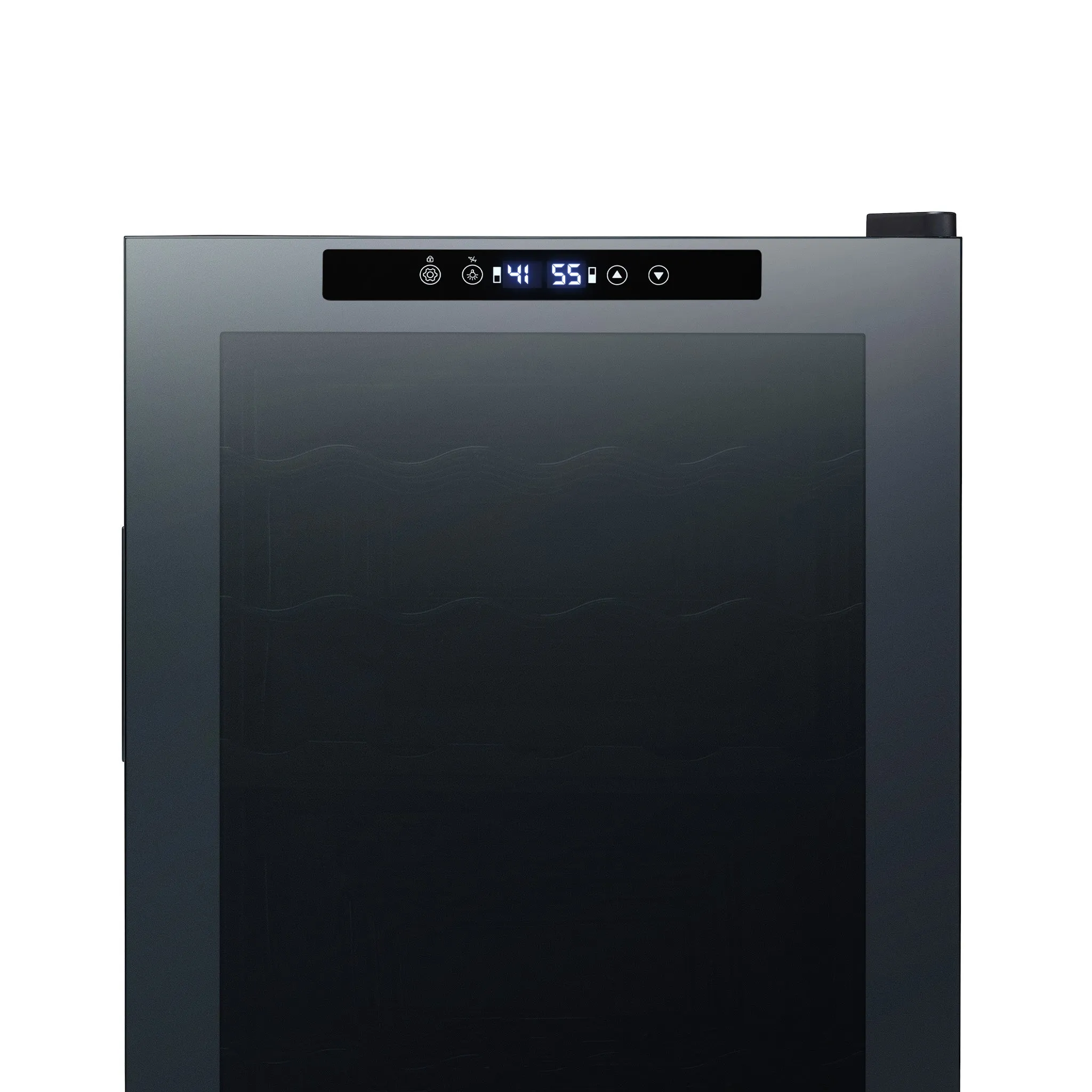 Luma® 33-Bottle 19.5" Black Freestanding Wine Fridge