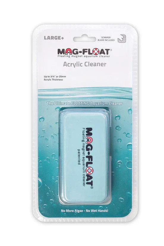 Mag Float Acrylic Aquarium Cleaner (Large )