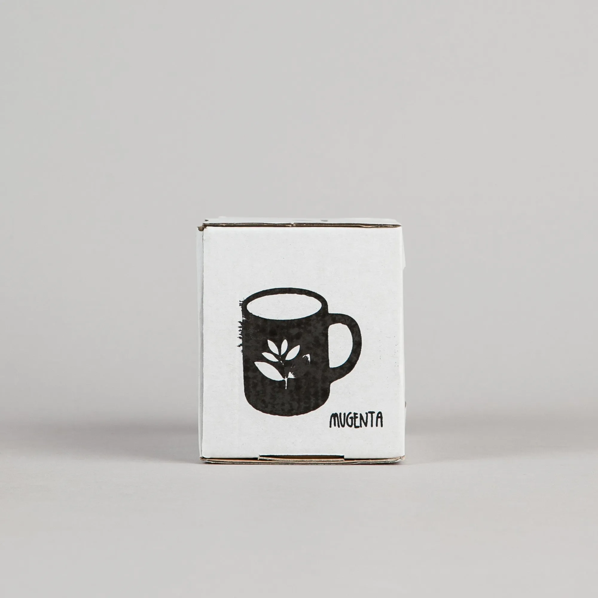 Magenta Tiger Mug - Black / White