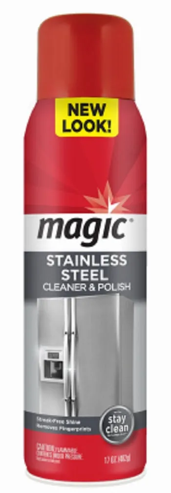 Magic 3062 17 oz Aerosol Stainless Steel Cleaner - Quantity of 1