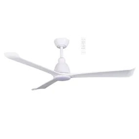 Martec Polo DC 1320mm Ceiling Fan with LED Light Matt White