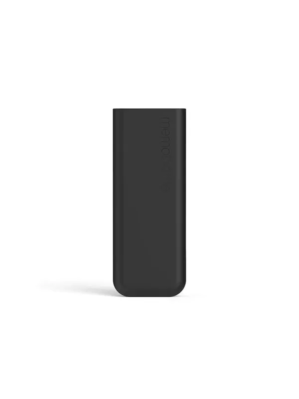 memobottle™ Slim Silicone Sleeve in Black Ink Color