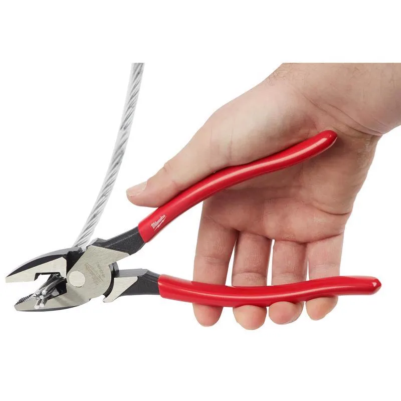 Milwaukee 9 in. Steel Lineman's Pliers