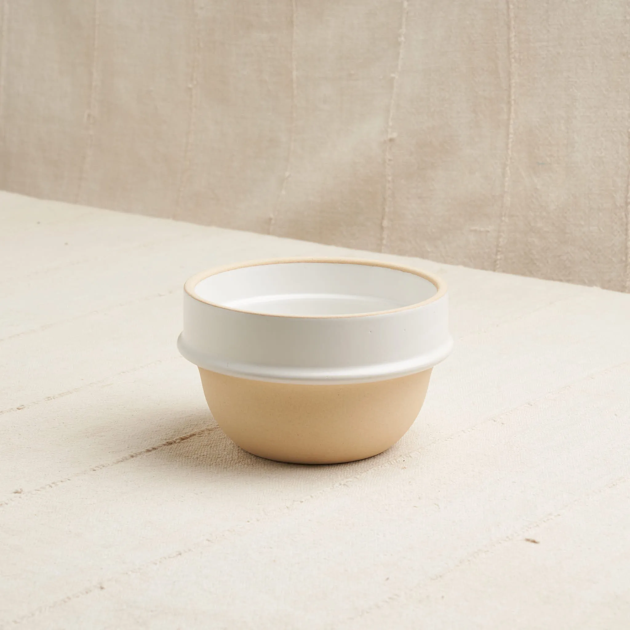 Mini Rice Cooker Donabe, White