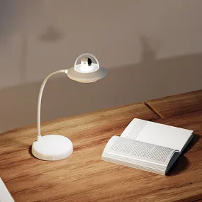 Modern Astronaut Pure White USB Rechargeable LED Night Light Table Lamp