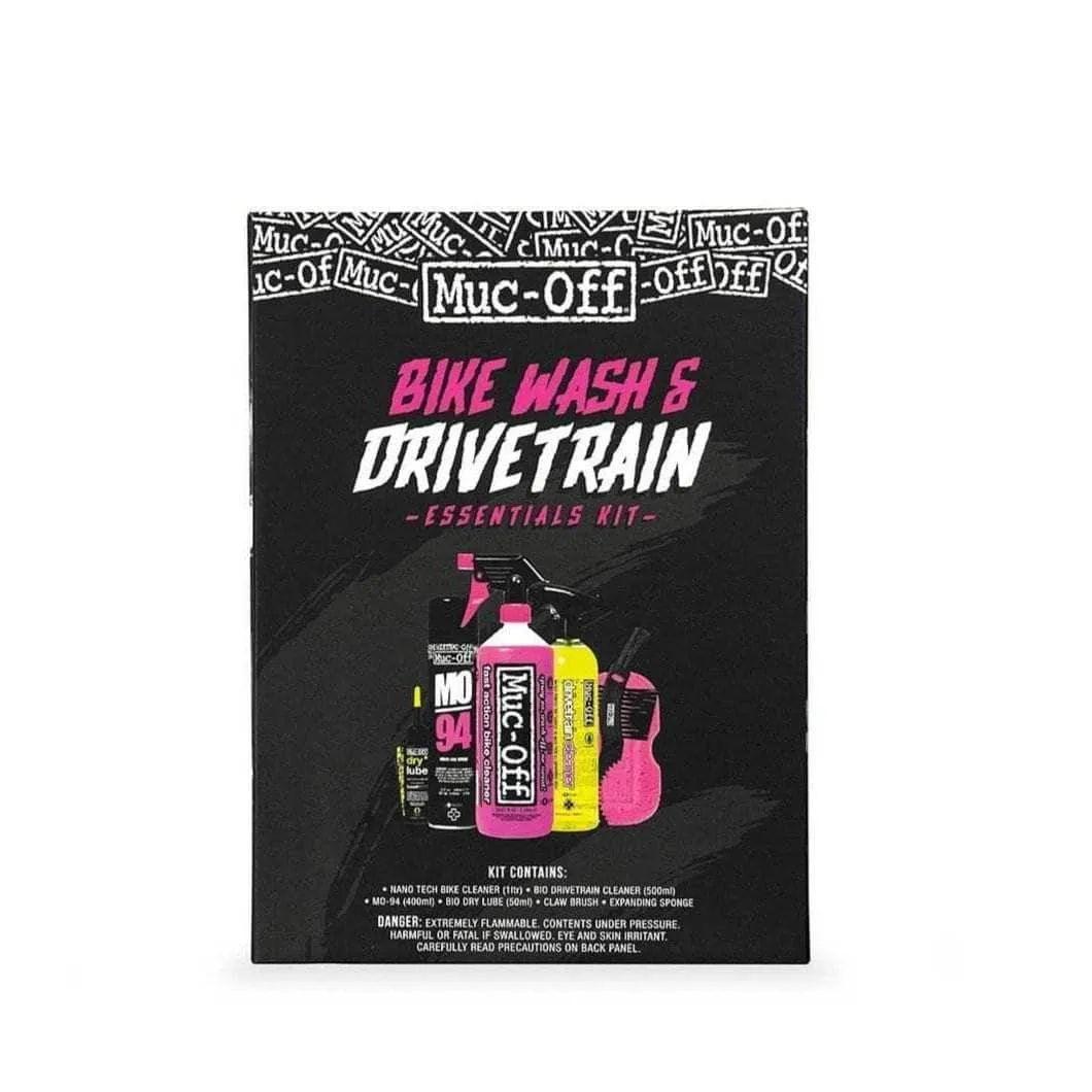 Muc-Off Bike Wash & Drivetrain Essentials Kit