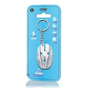 Multi-Tool Keychain: Multitool knife, Pliers, Carabiner Keychain - Pick Your Favorite Gadgets Gift for Dad, Mom or Friends