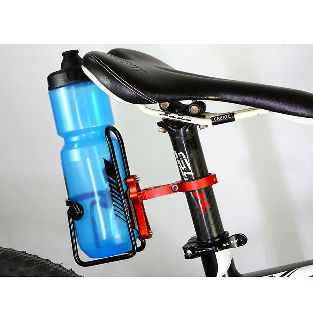 Mzyrh Portable Bike Double Kettle Changeover Rack Mountain Bike Kettle Transducer Bracket Multi-Function Changeover Rack Accessories