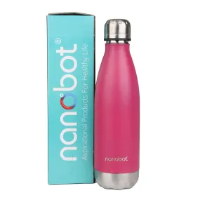 Nanobot Vaccum Flask  - Kryo - 500 Ml |  Water Bottle/ Vacuum Flask/ Vacuum Flask for Hot Water