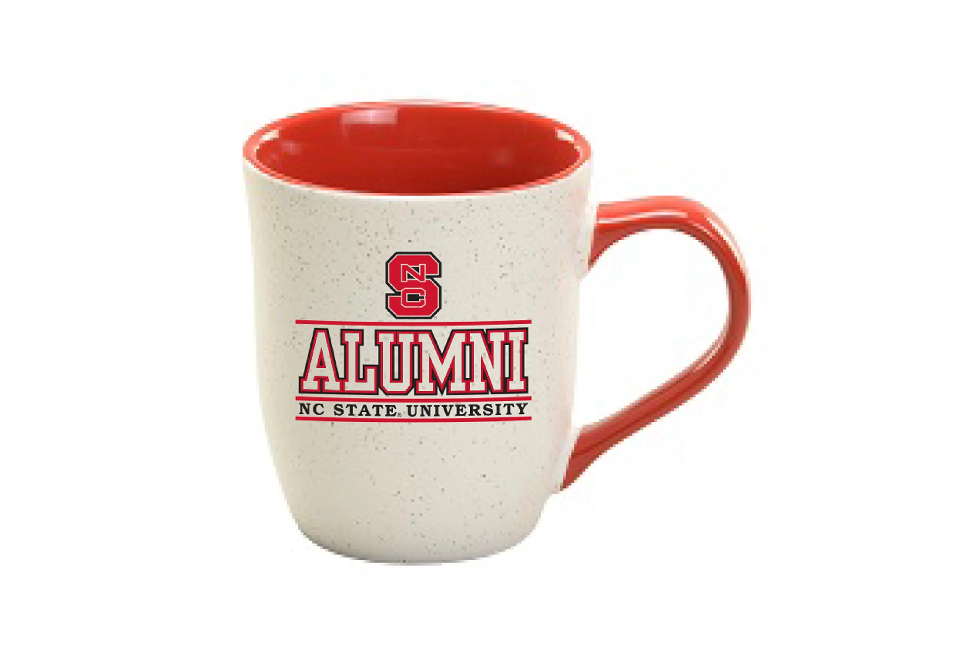 NC State Wolfpack 16 oz Granite Speckled Block S Alumni Mug