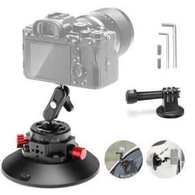 NEEWER CA013 6" Camera Suction Mount with Ball Head Magic Arm