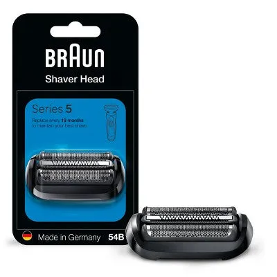 New - Braun Series 5 Electric Shaver Replacement Head - 54B Black