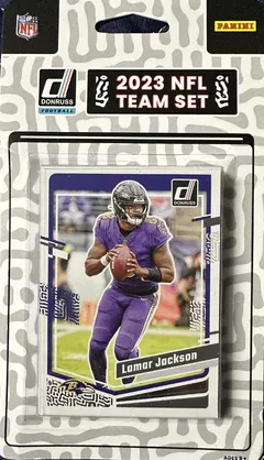 NFL Baltimore Ravens Team Card Set 2023