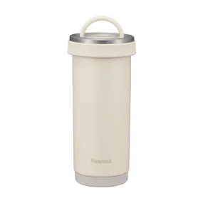 Peacock 0.40L Lifestyle Twist Cap Tumbler with Handle - Snow White