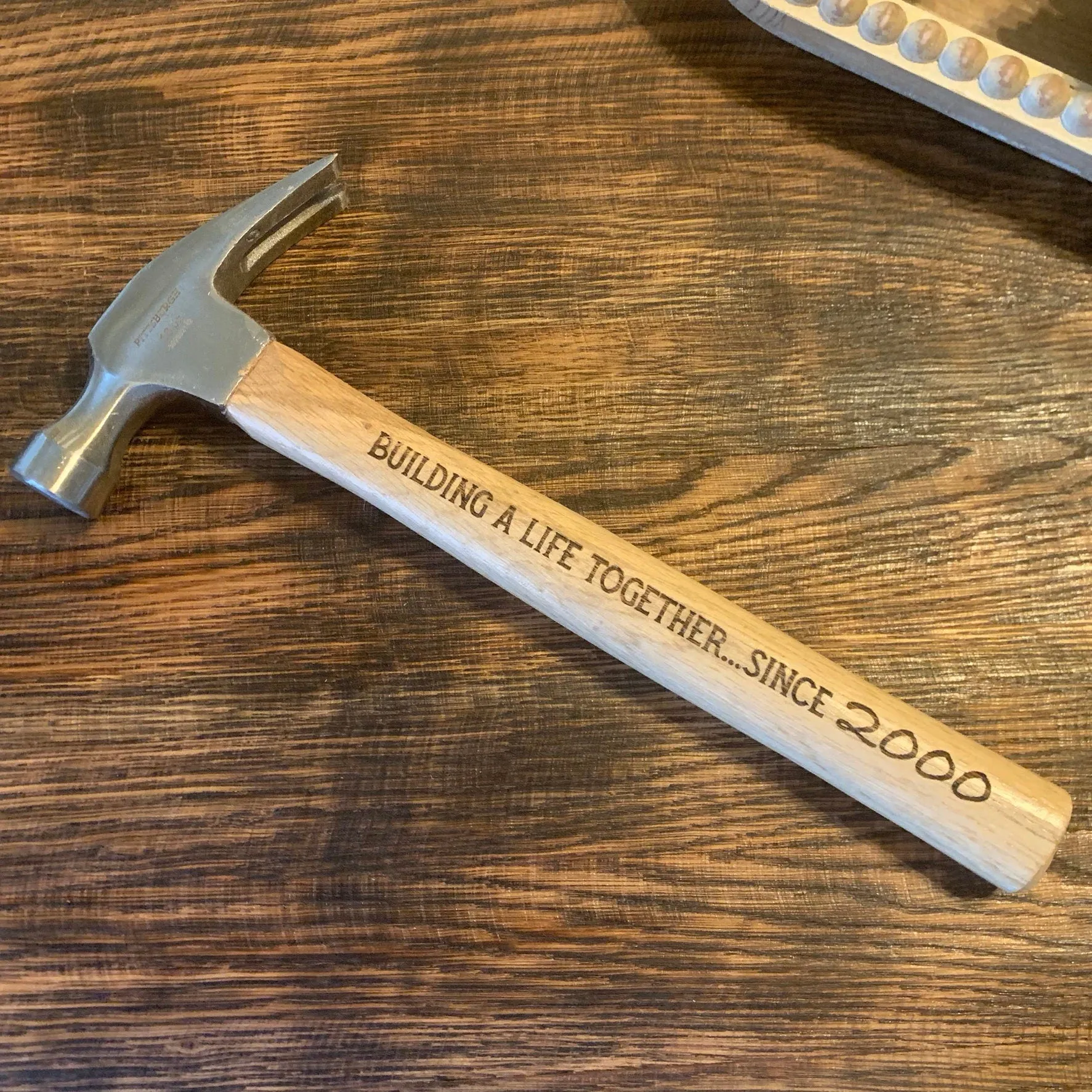 Personalized Engraved Hammer - Gift for Dad, Grandpa, or Husband