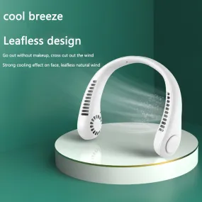 Portable Cooling Neck Fan USB / Rechargeable