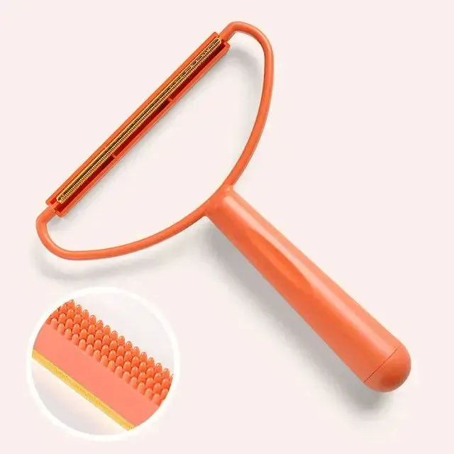 Portable Pet Hair Remover Manual Lint Cleaner & Cat Hair Brush