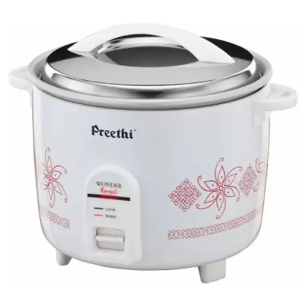 Preethi Rangoli Rice Cooker Double Pan 2.2 Litres RC 321