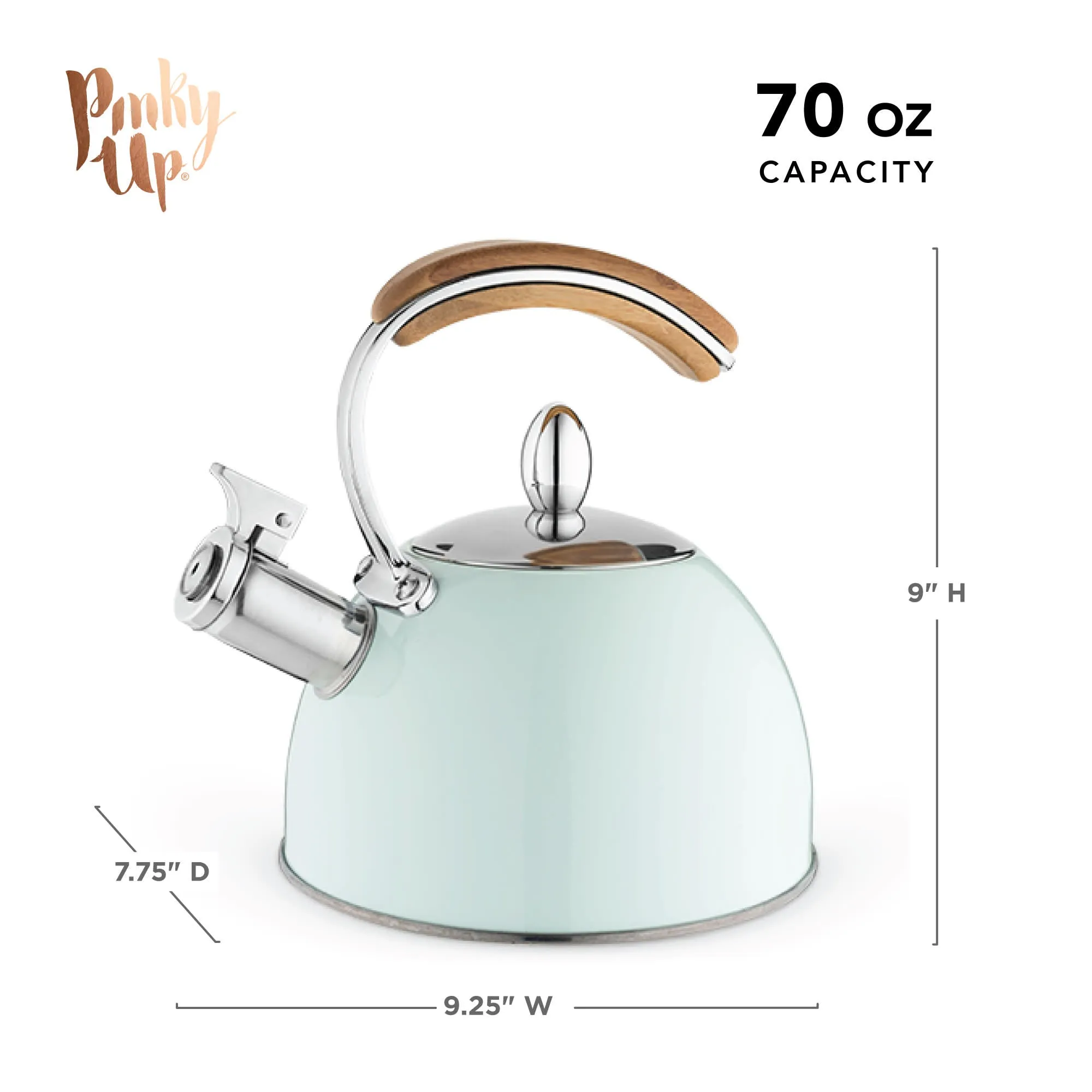 Presley Pistachio Tea Kettle