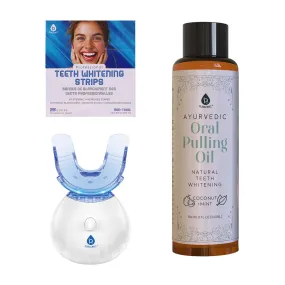 Pursonic Advanced Teeth Whitening & Ayurvedic Oral Care Bundle