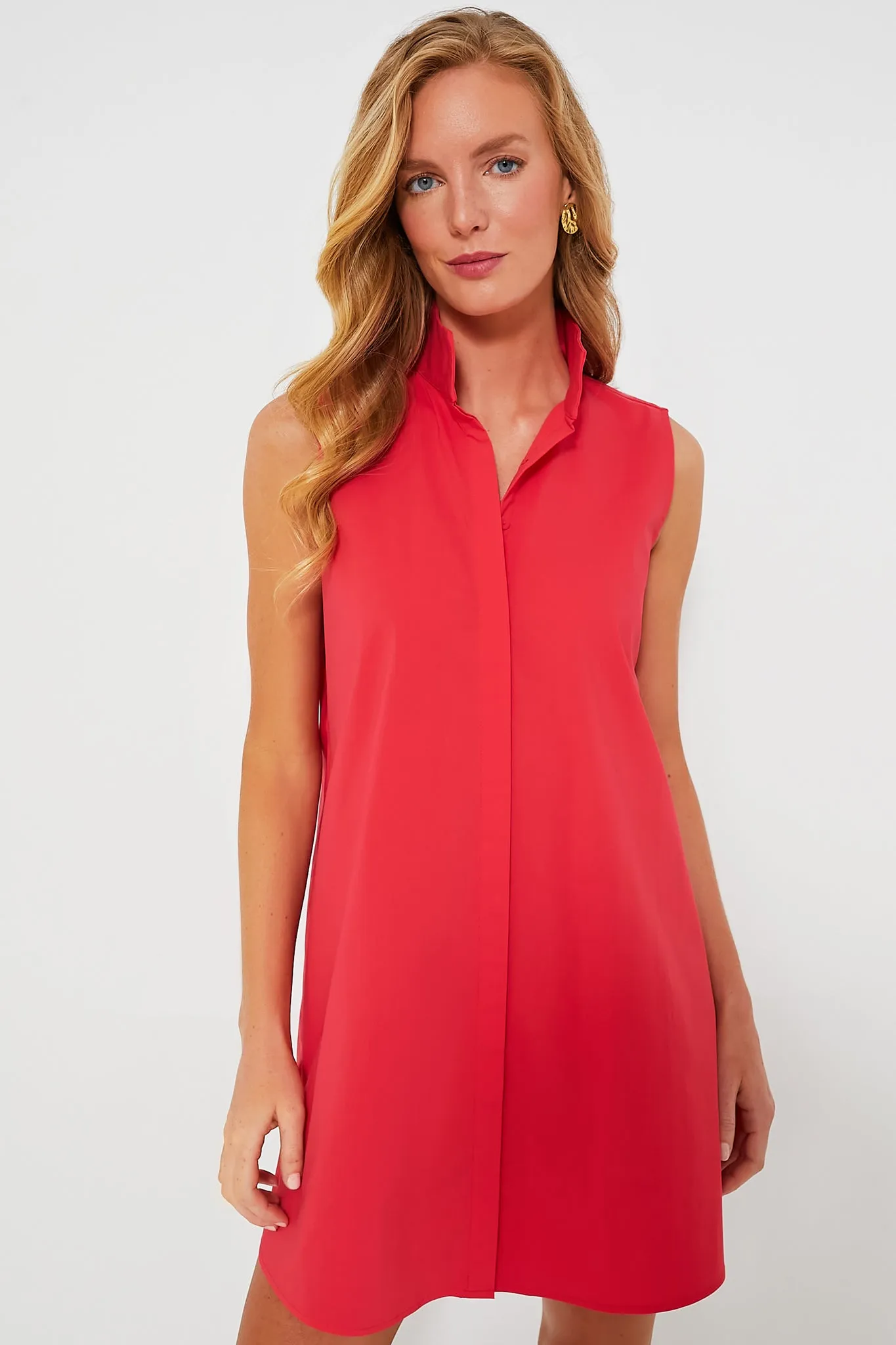 Red Sleeveless Charlie Dress