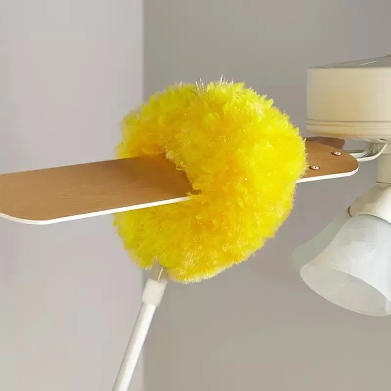 Removable Ceiling Fan Duster, Washable Retractable Clean Brush, Soft Duster Brush, Anti Dusting Brush, Home Cleaning Duster