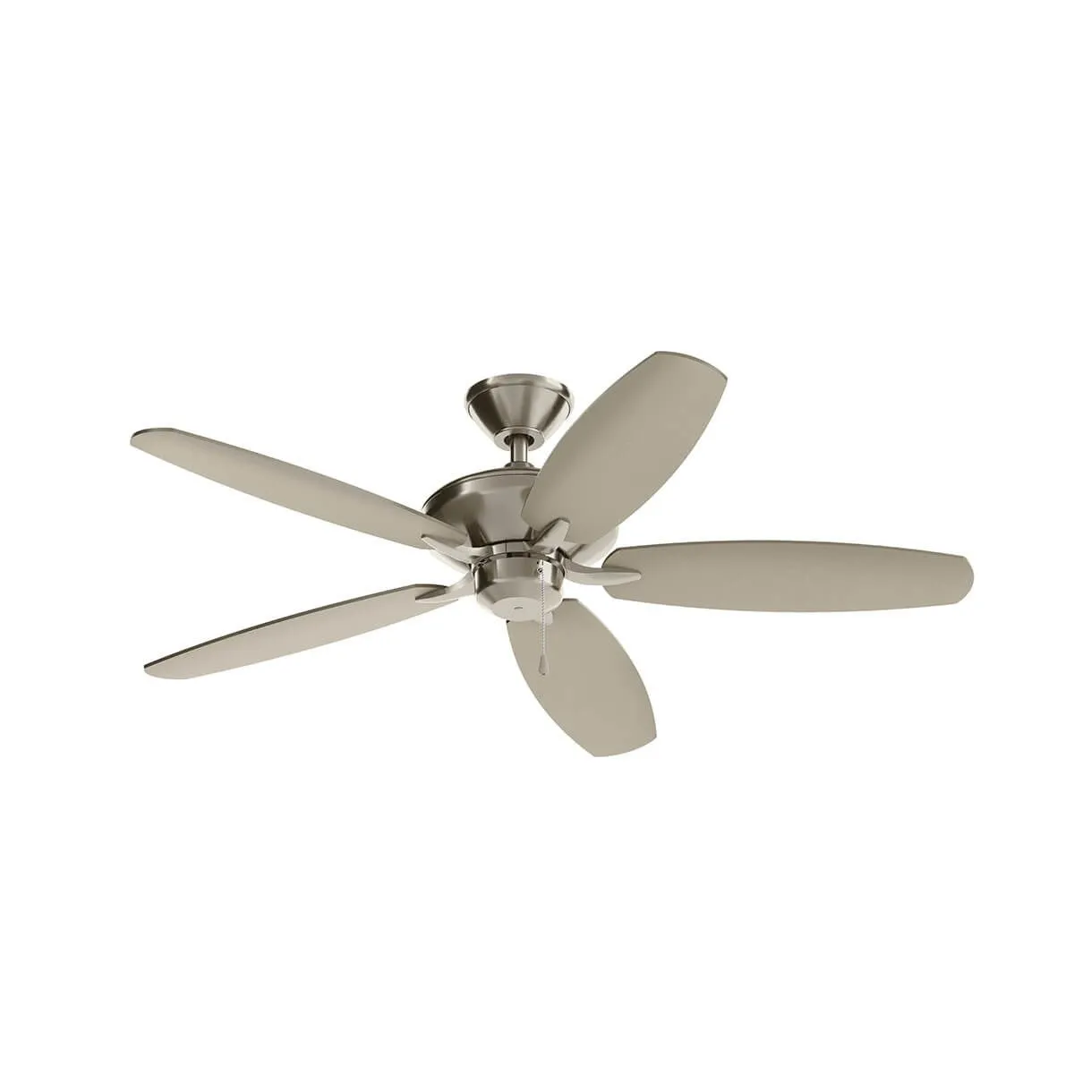 Renew ES 52" Ceiling Fan in Brushed Stainless Steel