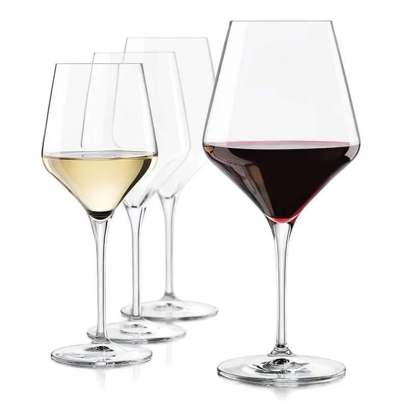 Reserve by Libbey Prism All Purpose Wine Glasses, 16 ounce, Set of 12