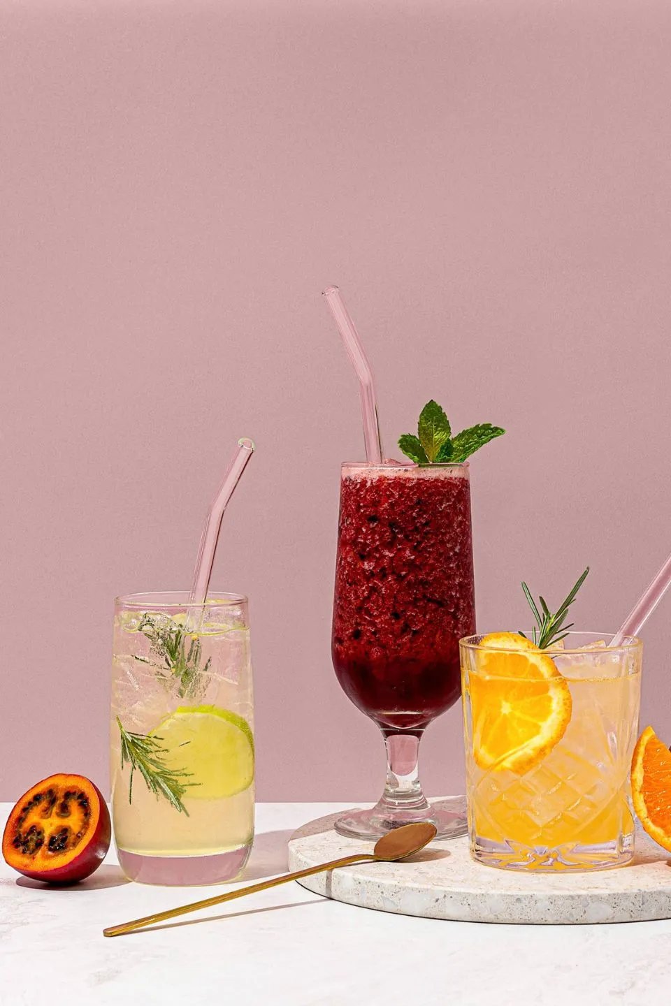 Reusable Glass Transparent Drinking Straws