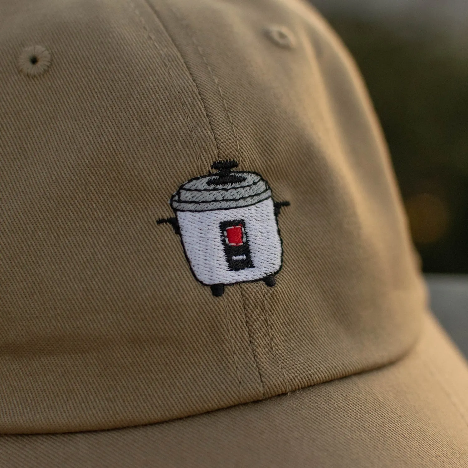 Rice Cooker Embroidered Cap