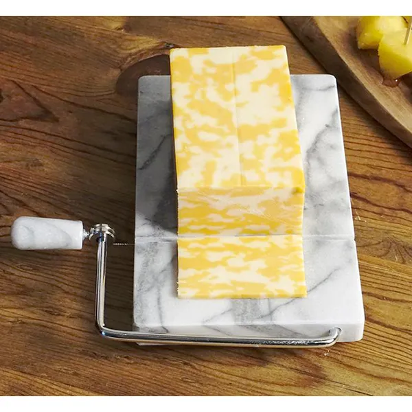 RSVP White Marble Cheese Slicer