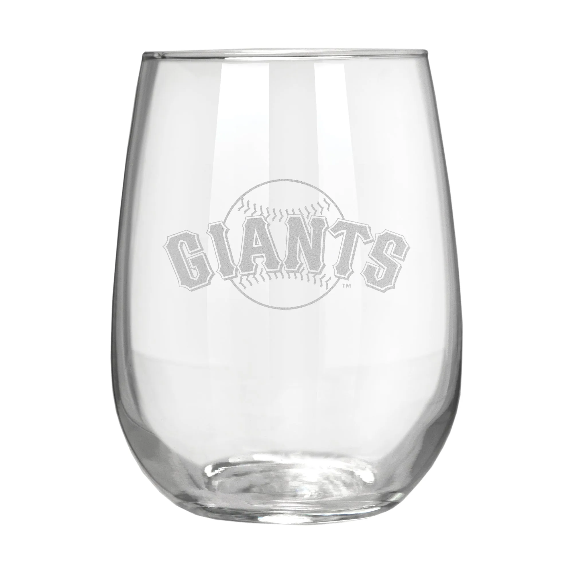 San Francisco Giants 17 oz. Stemless Wine Glass