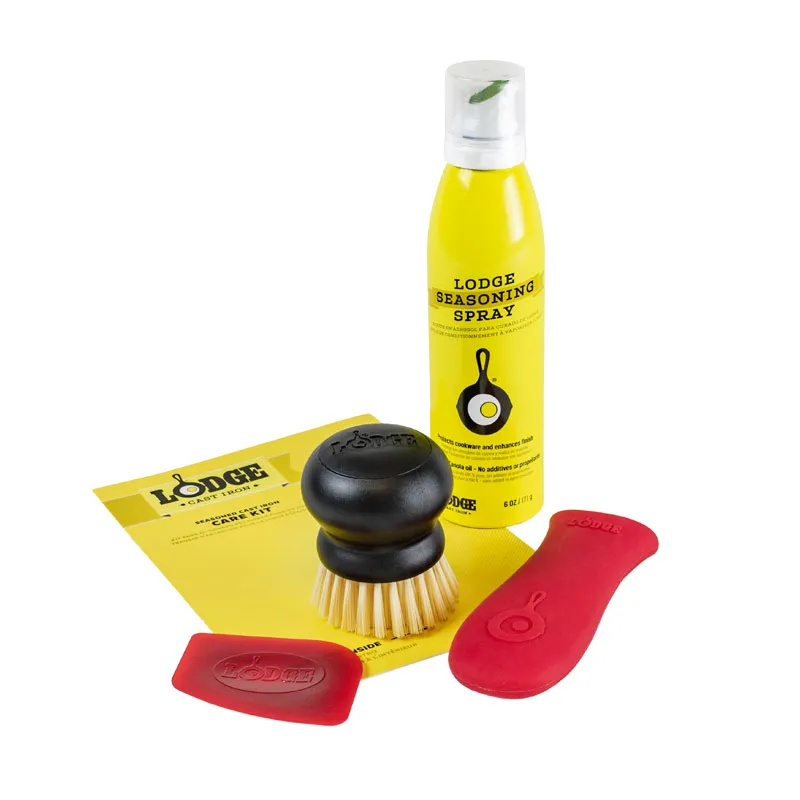 Seasoned Cast Iron Care Kit