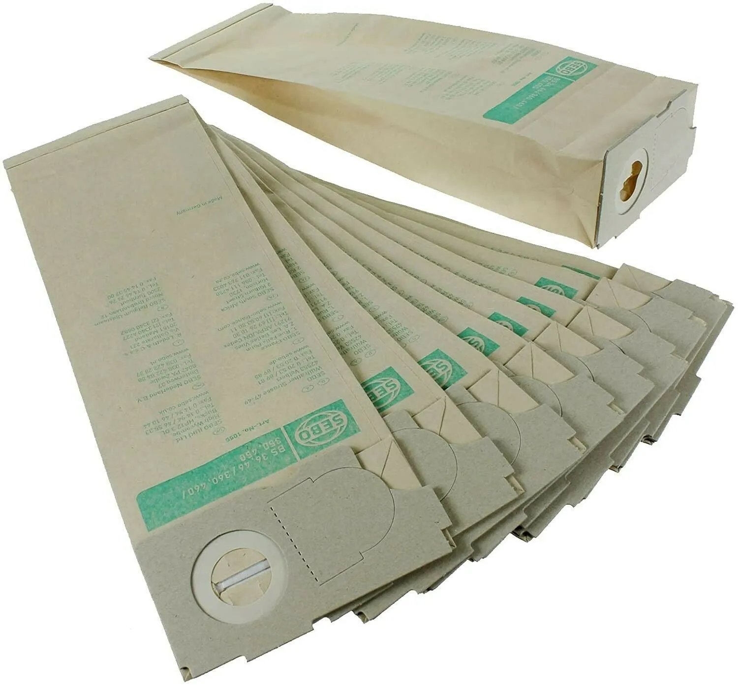 Sebo Vacuum Bags 1055 (10 Pack)