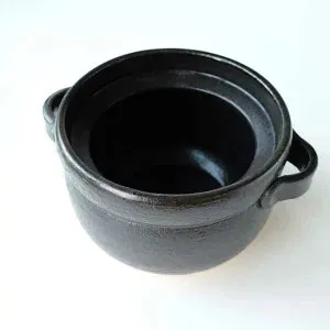 Shigaraki Ware Donabe Rice Pot 5-Go